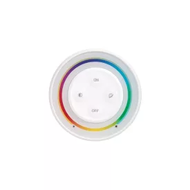   Mi Light 1 zónás falra szerelhető mágneses érintős fényerő szabályozó fehér színben (RGB+CCT)