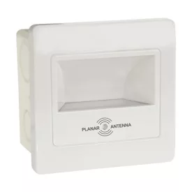   Horoz Diamond 2 W-os mozgásérzékelős fehér oldalfali lámpa