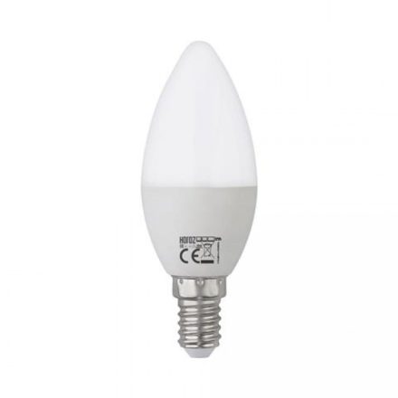 Horoz Ultra opál színű E14-es foglalatú 8 W-os LED-es izzó natúr fehér 800 lm