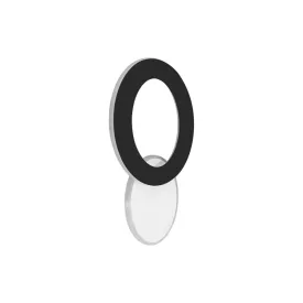   Strühm Hop C 10 W-os natúr fehér fekete-fehér fali lámpa