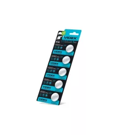   Videx CR2032 220mAh gombelem (darabár min. rendelhető mennyiség 5 db)