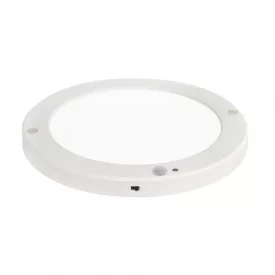   Horoz Martha PRO 18W ø220 mm kerek fehér színű mozgásérzékelős mennyezeti lámpa