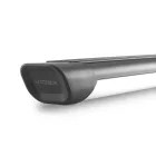 Videx Batten Led 72 W-os falon kívüli fekete lámpa IP20-as védettséggel