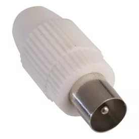 Szerelhető egyenes koax dugó