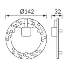 Strühm ARÉNA 12W-os led modul, CCT