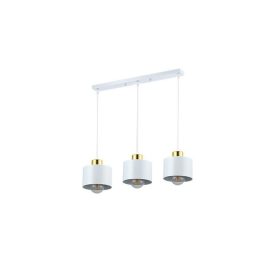   MasterLED Elza 3xE27 foglalatú fehér/arany színű függesztett mennyezeti lámpa