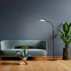 Videx Tokyo fekete álló lámpa 3000-5500K 1 73 m