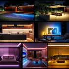 LEDmaster Prémium RGB TV mögötti LED világítás távirányítóval, IP20, 1m / tekercs