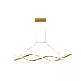   MasterLED Kono 33W-os 100 cm-es arany színű függesztett mennyezeti lámpa