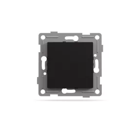 Videx Binera fekete színű süllyesztett vakfedél (10/80)