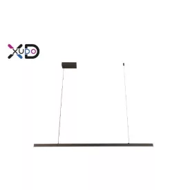   MasterLED XD XUDO 27W-os 120 cm-es fekete színű függesztett mennyezeti lámpa