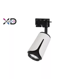   MasterLED Bud fekete/fehér 1 fázisú sínre szerehető lámpa keret GU10-es foglalattal