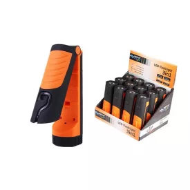   MasterLED 3in1 zseblámpa 1 W + 3 W COB LED zseblámpa 3xAAA 12 db-os csomag