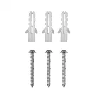 EcoLight ø310 mm kerek fekete színű kerek mennyezeti lámpa 2xE27-es foglalattal