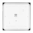 EcoLight ø295 mm négyzet alakú fekete színű mennyezeti lámpa 2xE27-es foglalattal