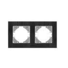 Videx Binera fekete színű aluminium dupla függőleges keret