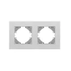 Videx Binera szürke színű alumínium dupla függőleges keret