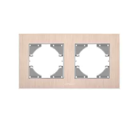   Videx Binera rosegold színű alumínium dupla függőleges keret