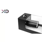 MasterLED Kerti oldalfalra helyezhető fekete színű lámpa E27-es foglalattal beépített mozgásérzékelővel