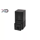 MasterLED Kerti oldalfalra helyezhető fekete színű lámpa E27-es foglalattal beépített mozgásérzékelővel