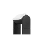 MasterLED Santina kerti 50 cm-es fekete színű forgatható állólámpa