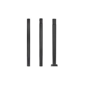   MasterLED 3 méteres világítóoszlop 60mm 15x15cm fekete színű