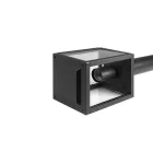 MasterLED Lidio kerti 60 cm-es fekete színű állólámpa E27-es foglalattal