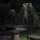 Videx 15W-os napelemes utcavilágító beépített mozgásérzékelővel