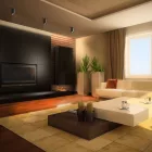 Videx Stanley fekete mennyezeti lámpa keret GU10-es foglalattal