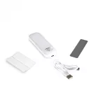 Videx beépített LED-es újratölthető lámpa mágneses hátlappal 3000-6500K