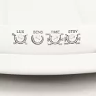 Strühm Edytor 15 W-os ø265 mm kerek natúr fehér fehér mennyezeti lámpa beépített mozgásérzékelővel IP65-ös védettséggel