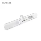 Videx beépített LED-es újratölthető lámpa mágneses hátlappal távirányítóval 3000-6500K