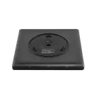 Videx 18 W-os ø292 mm fekete színű négyzet alakú natúr fehér mennyezeti lámpa