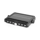 Videx napelemes fali LED lámpa 5000K beépített mozgásérzékelővel 025-S