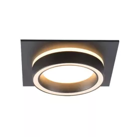   MasterLED kerek alakú fekete mennyezetlámpa GX53-es foglalattal