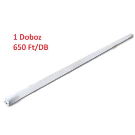 MasterLED T8 120 cm-es natúr fehér Led üveg fénycső 18 W-os 1 dobozos akció (30 db)