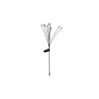 MasterLED napelemes és alkonyatérzékelős földbe szúrható 73 cm-es kerti LED (x10) lámpa