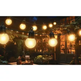   MasterLED Girlanda napelemes 20 LED-es 4 85 m hosszúságú fényfüzér