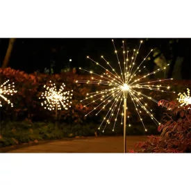   MasterLED napelemes és alkonyatérzékelős földbe szúrható 84 cm-es kerti pitypang lámpa