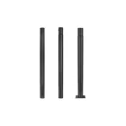 MasterLED 3 méteres világítóoszlop 76mm 15x15cm fekete színű