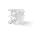 Videx Binera BNMB2 fehér színű süllyesztett kapcsoló kiemelő keret (10/100)