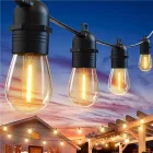 MasterLED Girlanda napelemes 10 LED-es 10 m hosszúságú fényfüzér távirányítóval