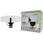 EcoLight 2x12 W-os 3000-6500K LED reflektor beépített mozgásérzékelővel