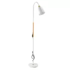 Berge Vienna fa/fehér színű állólámpa állítható magassággal 120-150 cm E27-es foglalattal