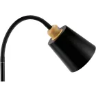 Berge London fa/fekete színű állólámpa állítható magassággal 145-175 cm 2xE27-es foglalattal