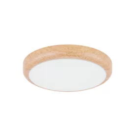   Strühm Nastia 2in1 14 W-os CCT-s falba süllyeszthető és felületre szerelhető fenyő színű LED-es mennyezetlámpa