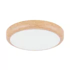 Strühm Nastia 2in1 18 W-os CCT-s falba süllyeszthető és felületre szerelhető fenyő színű LED-es mennyezetlámpa