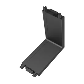   Eurolamp, Ultra Slim mágneses sínrendszerhez szerelhető szögletes típusú toldóidom, fekete