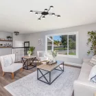 Videx fekete színű mennyezeti lámpa 8xGX53-as foglalattal