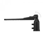 Videx LED forgatható 30 W-os fekete színű LED utcai lámpa 5000K IP65